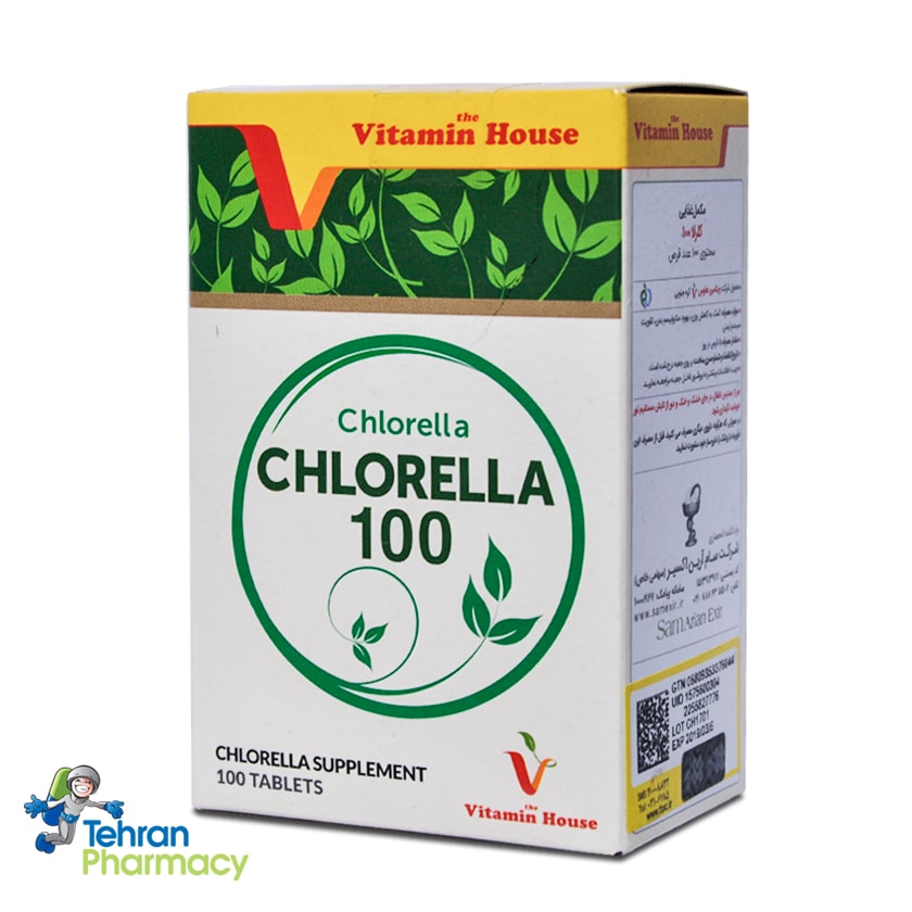 قرص کلرلا 100 ویتامین هاوس - Chlorella 